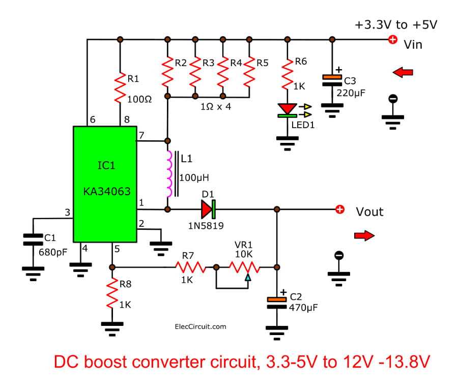 3.7 volt battery charger with boost converter schematic diagram