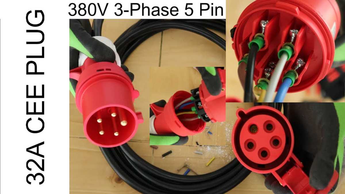 32 amp 3 pin plug wiring diagram