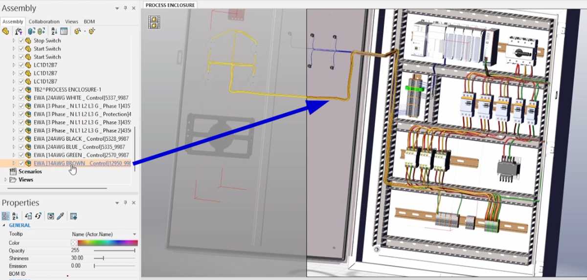 3d schematic diagram
