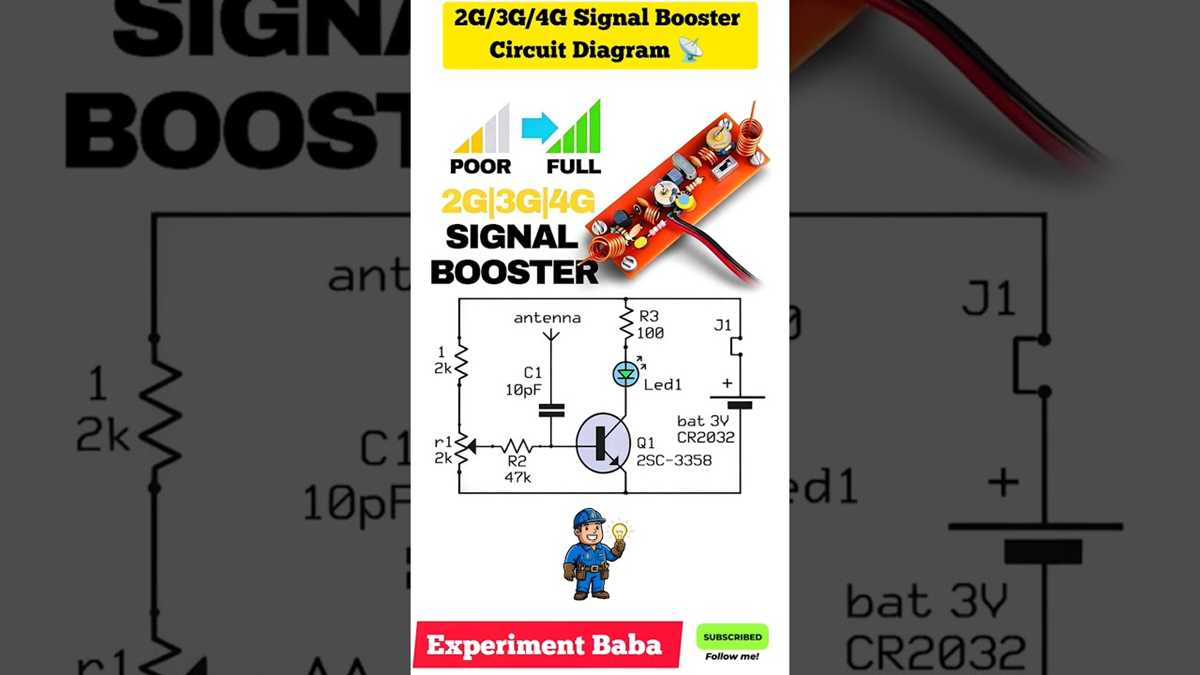 3g signal booster circuit diagram
