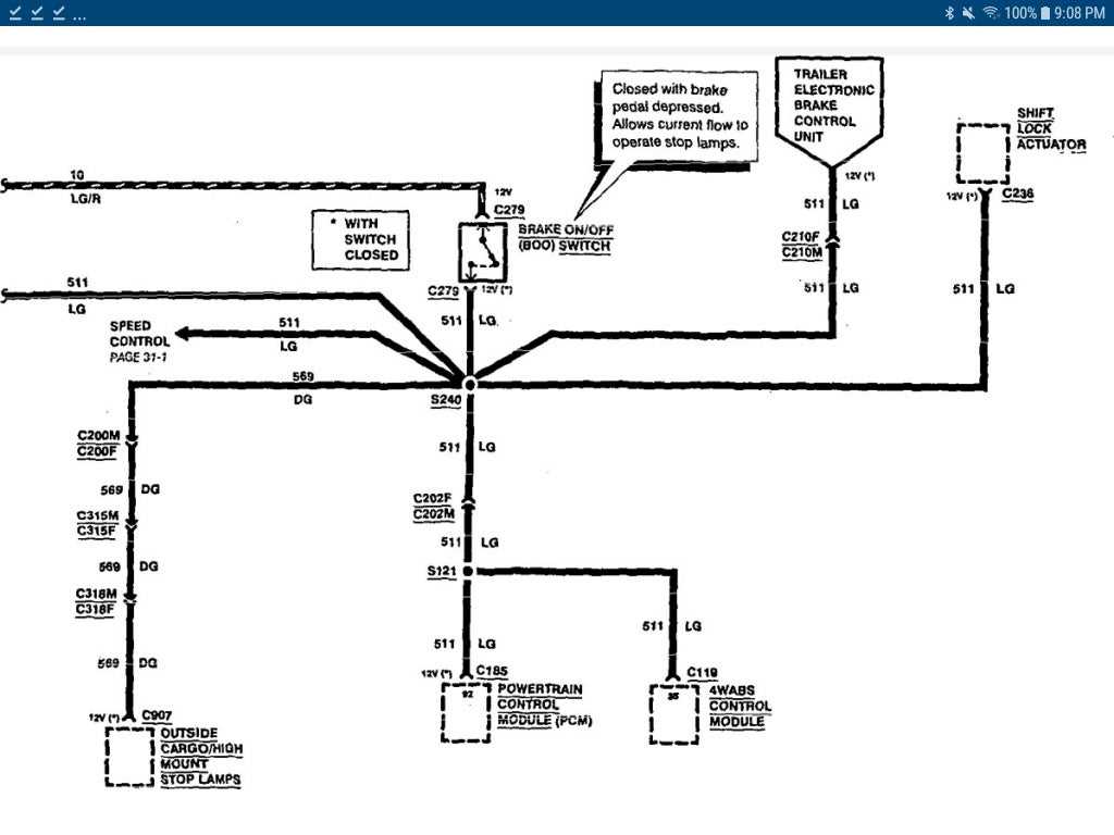 3rd brake light wiring diagram