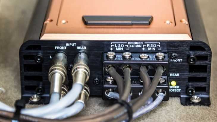 4 channel amplifier wiring diagram