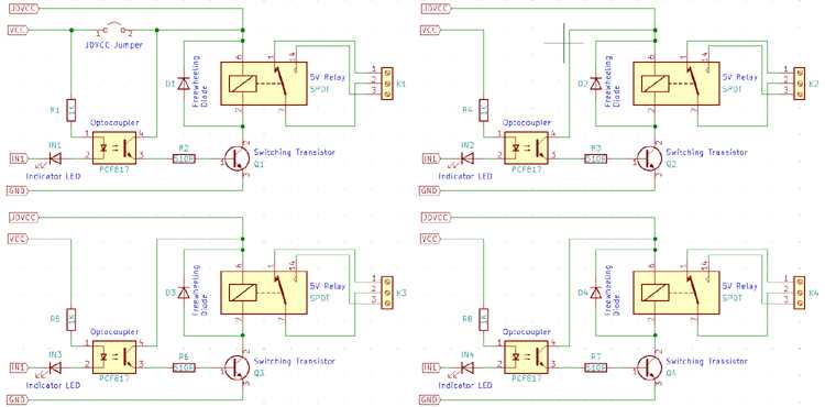 4 relay module circuit diagram 4 relay module circuit diagram