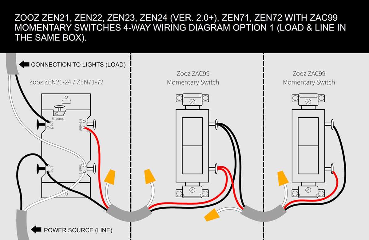 4 way schematic diagram