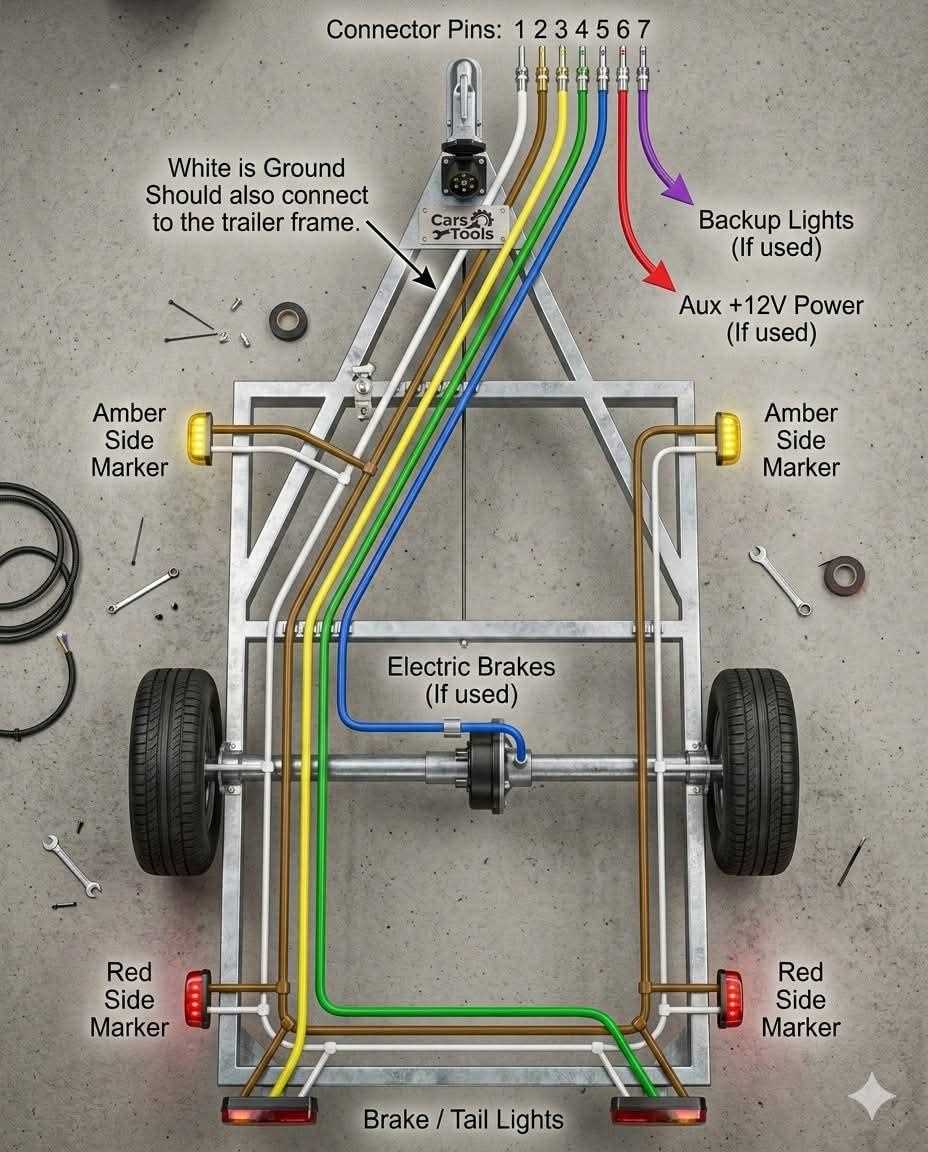 4 pin trailer wiring diagram