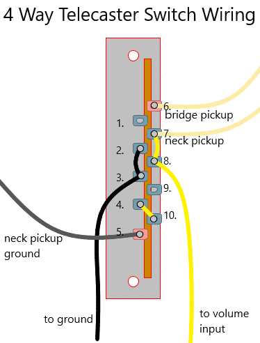 4 way schematic diagram