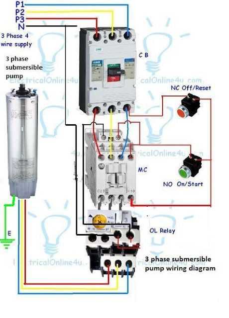 4 wire well pump wiring diagram