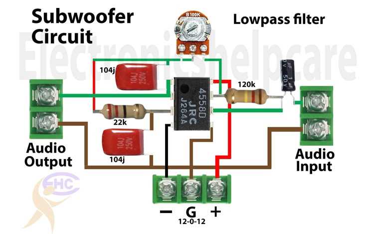 4558 ic subwoofer circuit diagram 4558 ic subwoofer circuit diagram