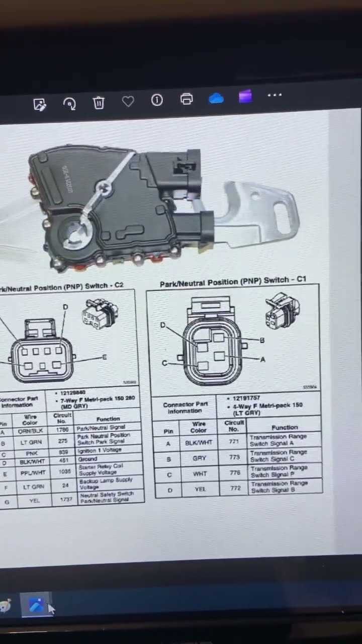 4l60e wiring harness diagram