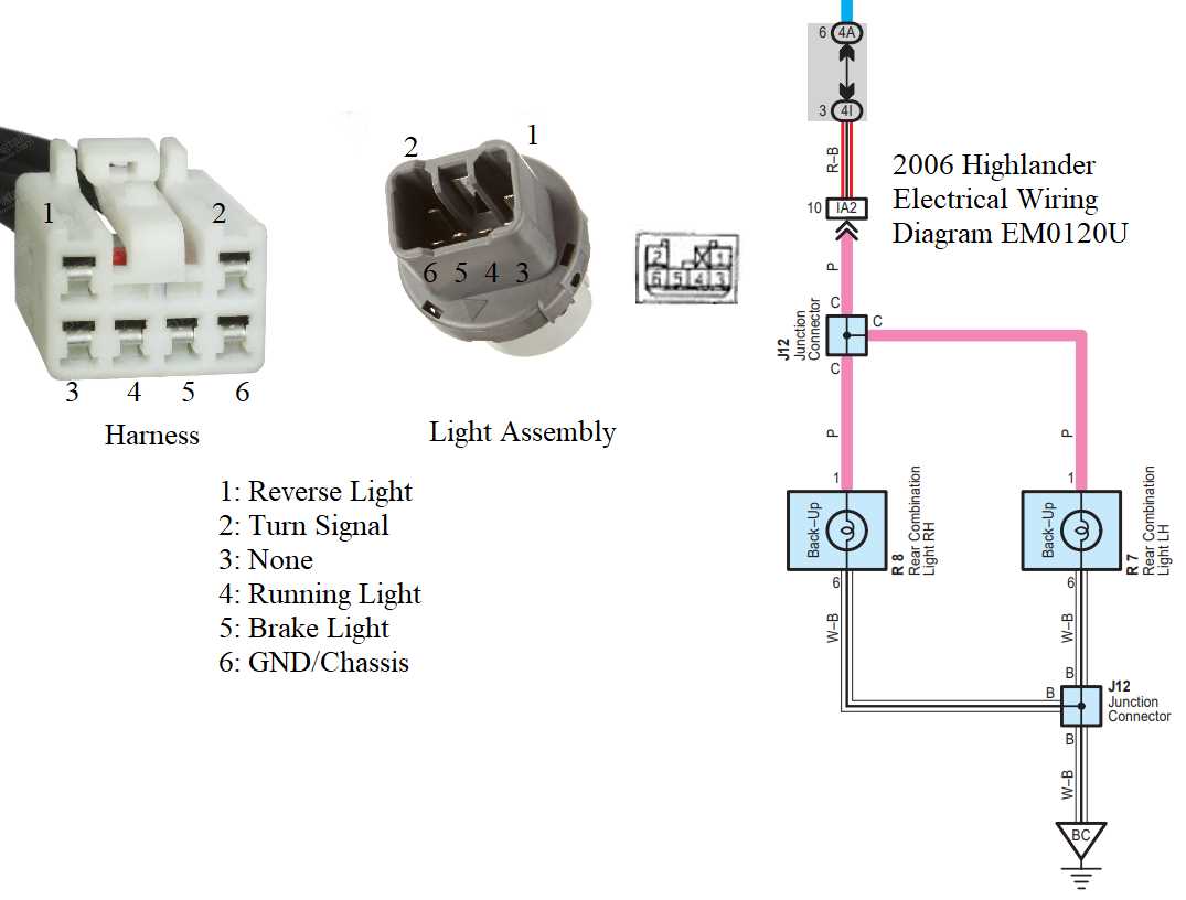 4th gen ram tail light wiring diagram
