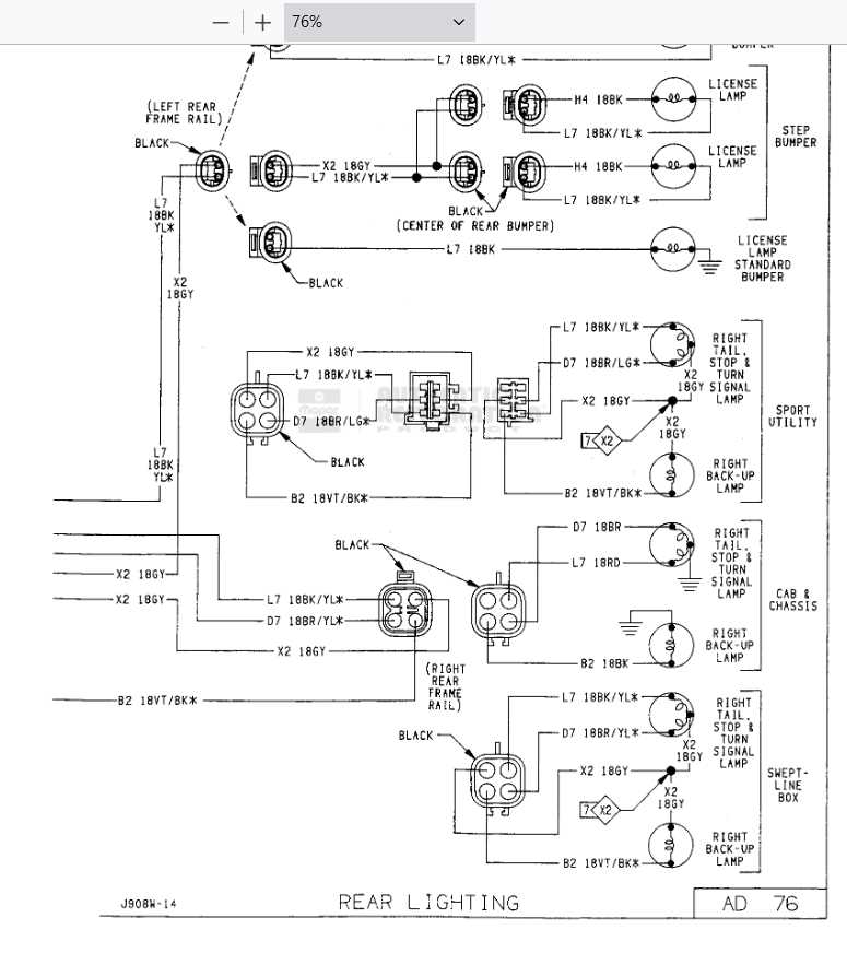 4th gen ram tail light wiring diagram