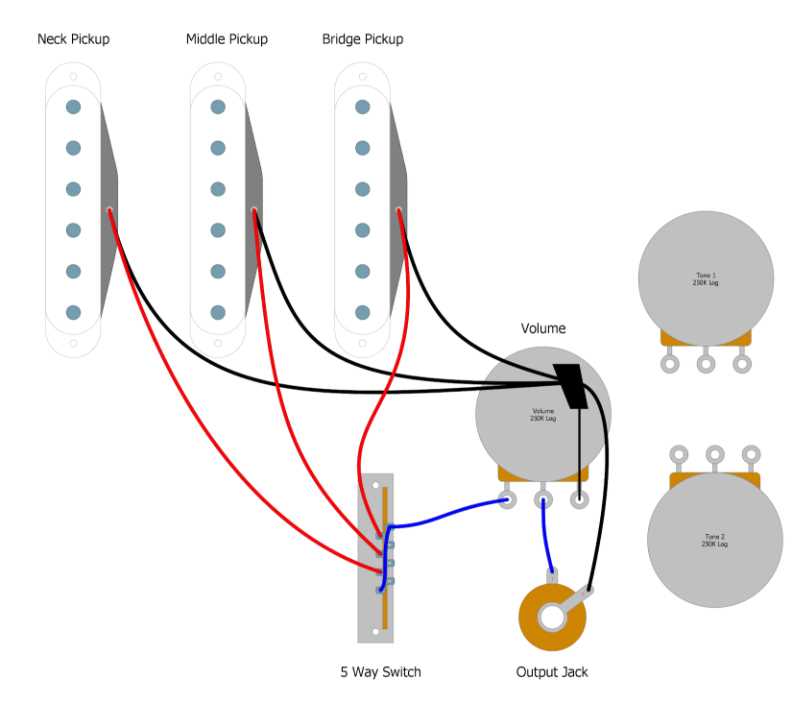 5 way light switch wiring diagram