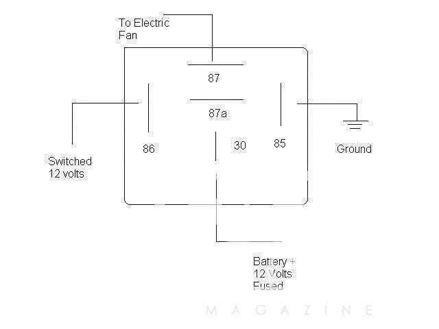 5 pin relay wiring diagram fan 5 pin relay wiring diagram fan