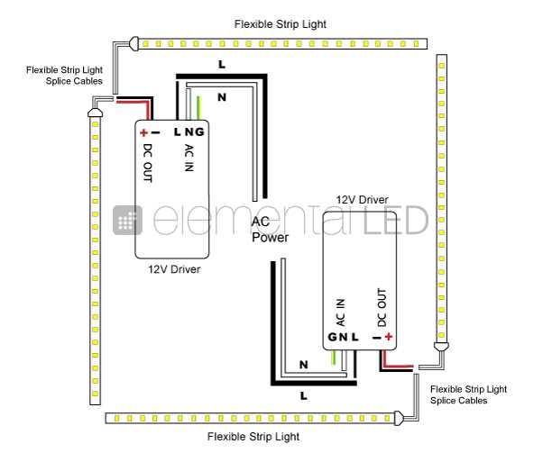5 wire led light wiring diagram