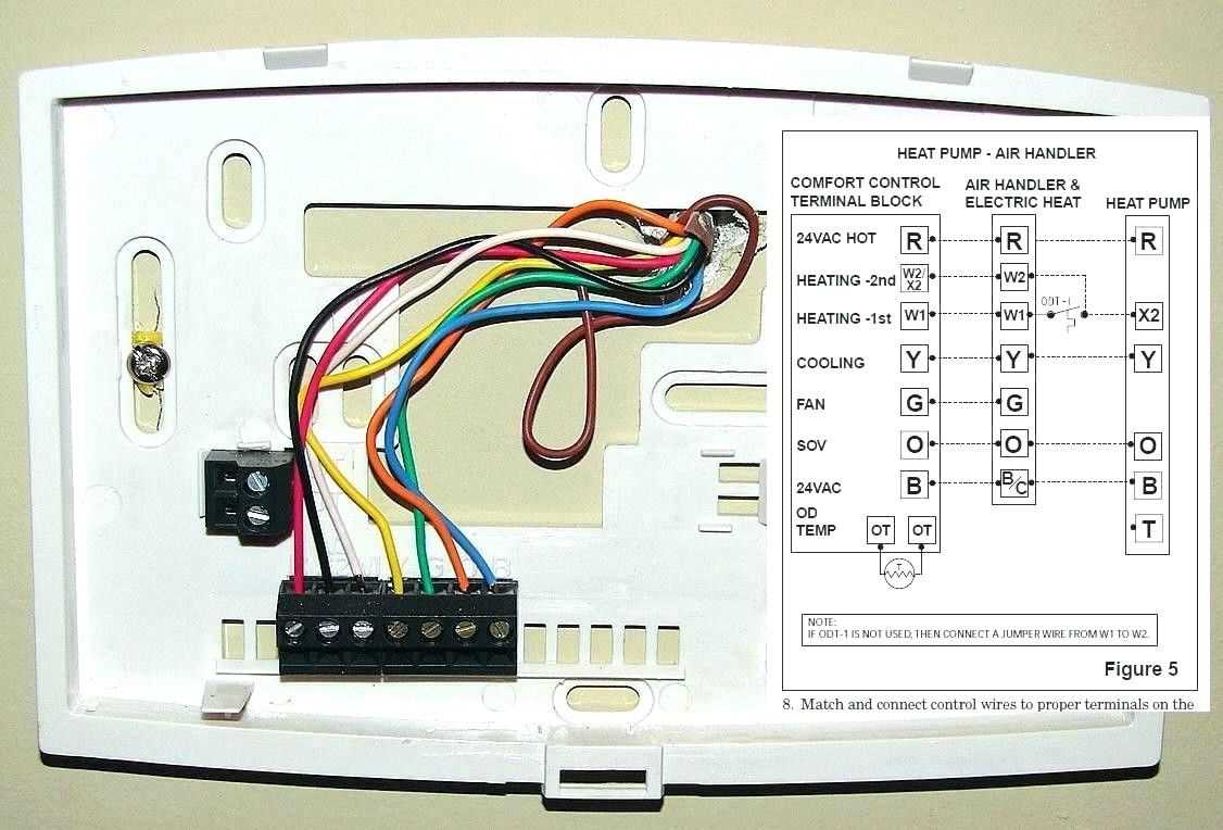 5 wire thermostat wiring diagram