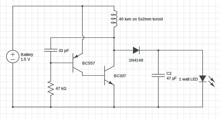 50 watt led driver circuit diagram