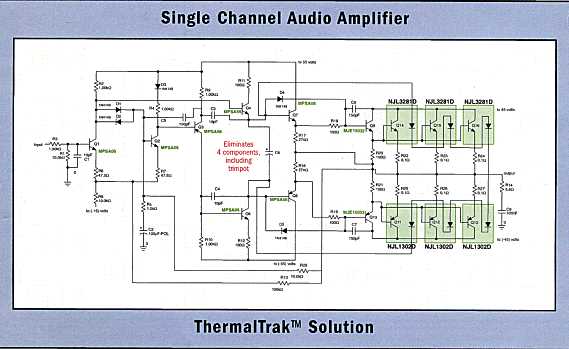 5000 watts power amplifier schematic diagram