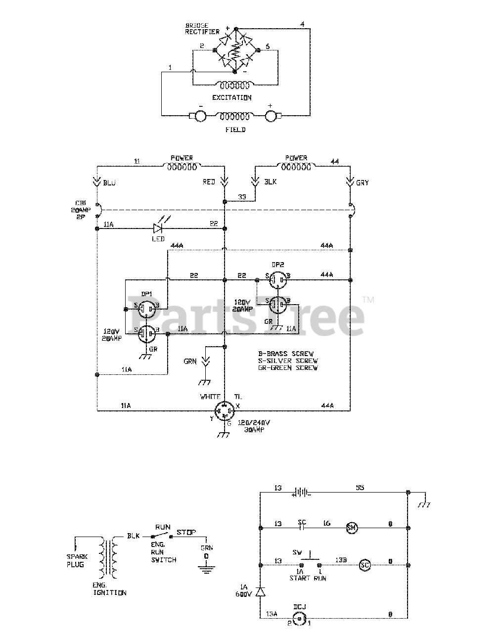 5000 watts amplifier schematic diagram