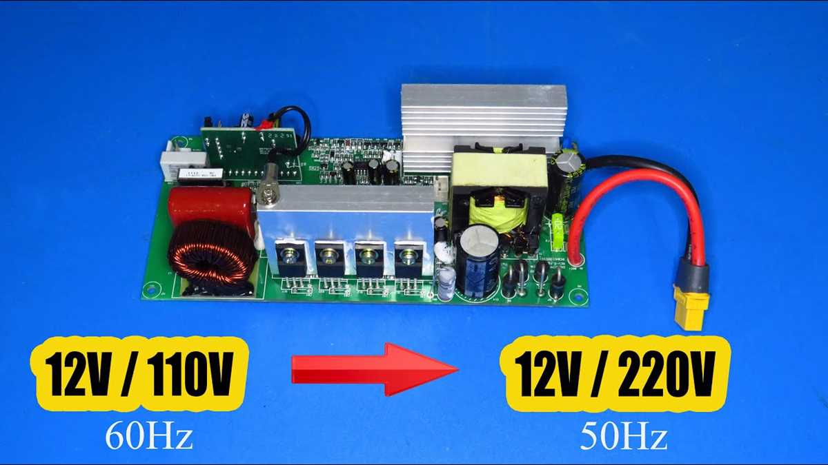 50hz to 60hz frequency converter circuit diagram