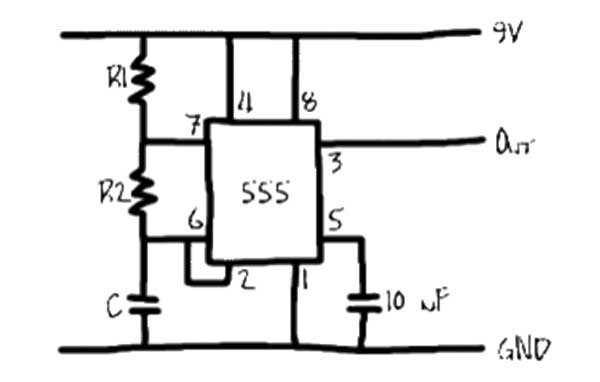 555 astable circuit diagram 555 astable circuit diagram