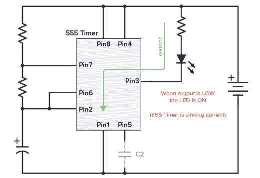 555 astable circuit diagram 555 astable circuit diagram
