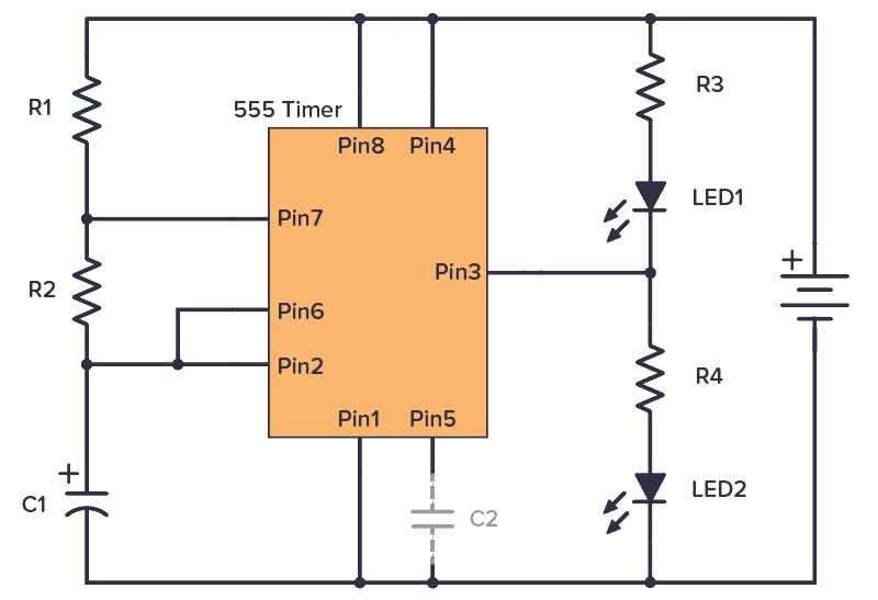 555 circuit diagram