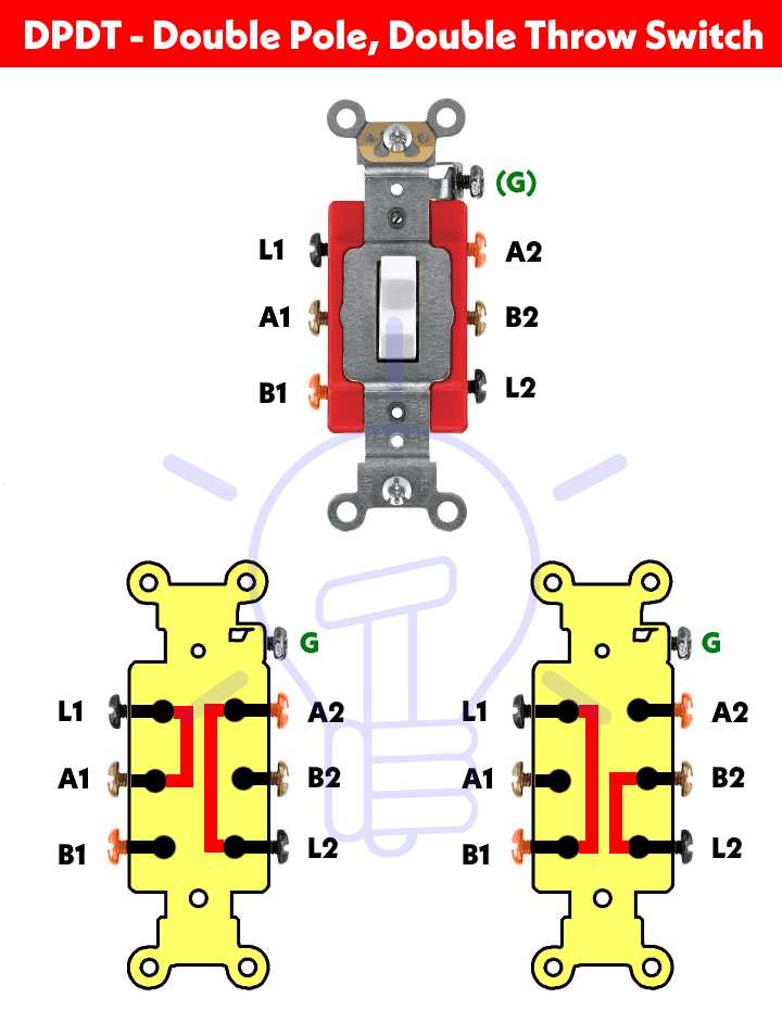 6 pin dpdt switch wiring diagram