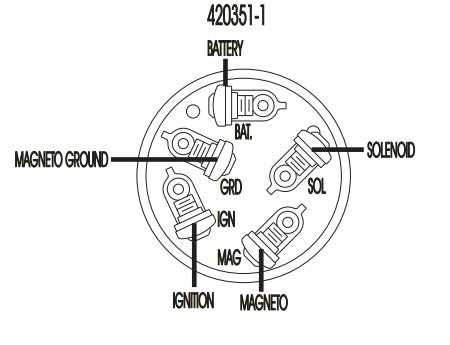 6 prong ignition switch wiring diagram