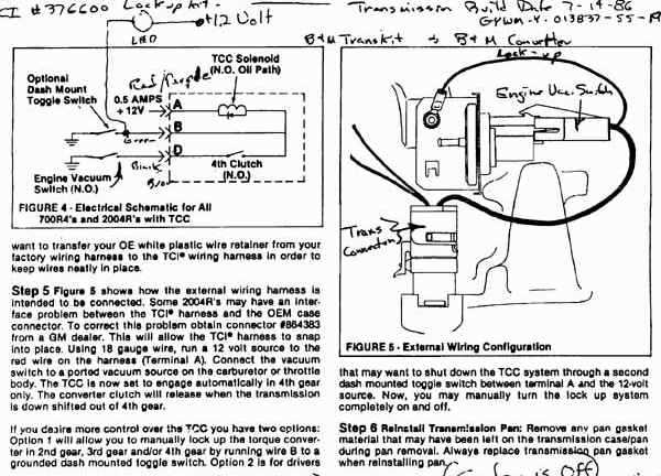 700r4 speed sensor wiring diagram
