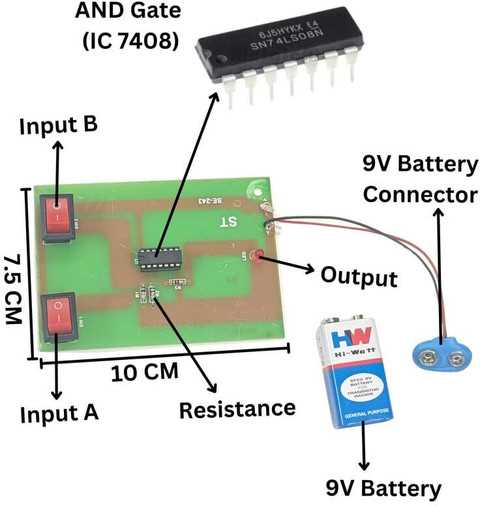 7408 schematic diagram