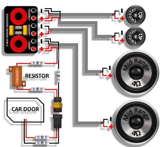 8 4 ohm speaker wiring diagram