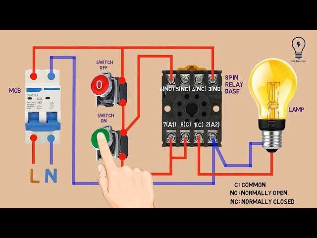 8 pin relay wiring diagram