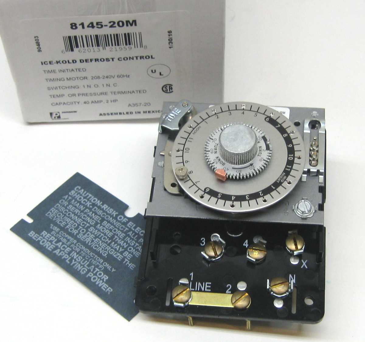8145 20 defrost timer wiring diagram