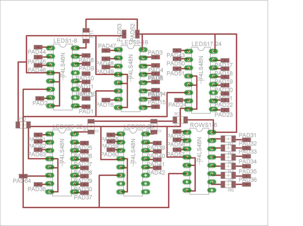 8x8x8 led cube schematic diagram
