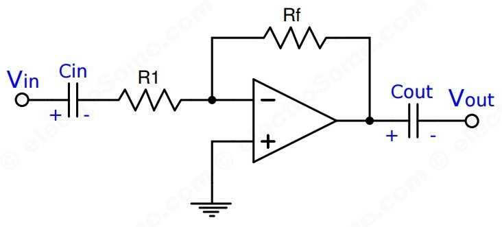 ac amplifier circuit diagram