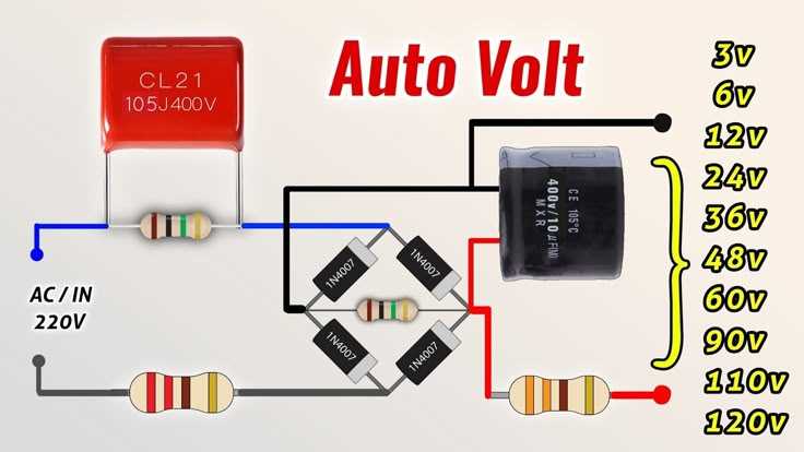 ac and dc circuit diagram