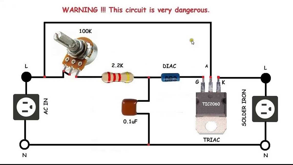 ac motor control schematic diagram