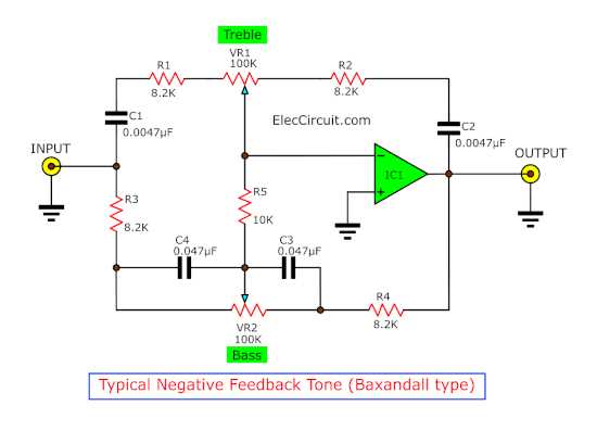 active tone control circuit diagram active tone control circuit diagram