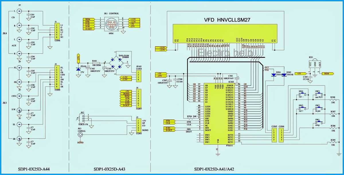 altec lansing vs4621 schematic diagram altec lansing vs4621 schematic diagram