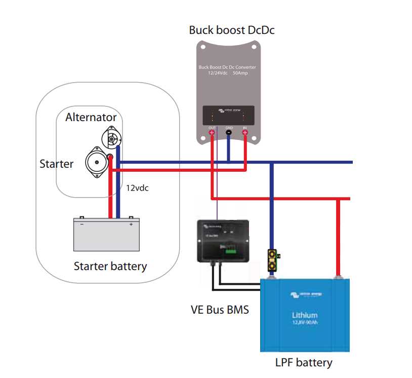 alternator battery charger circuit diagram
