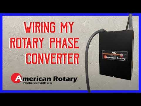 american rotary phase converter wiring diagram