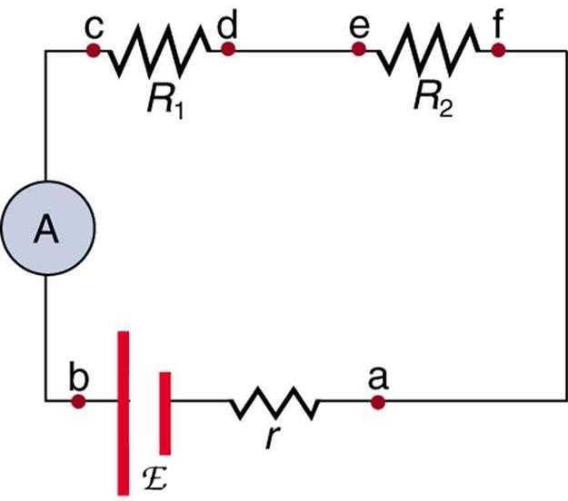 amp meter circuit diagram