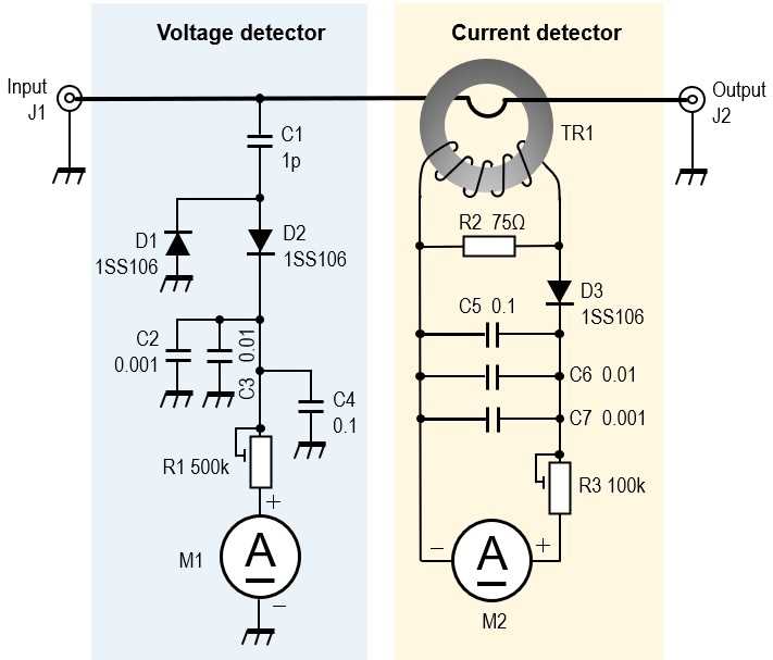 ampere meter circuit diagram