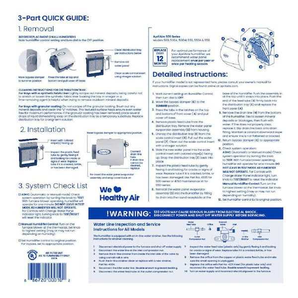 aprilaire 500 humidifier wiring diagram
