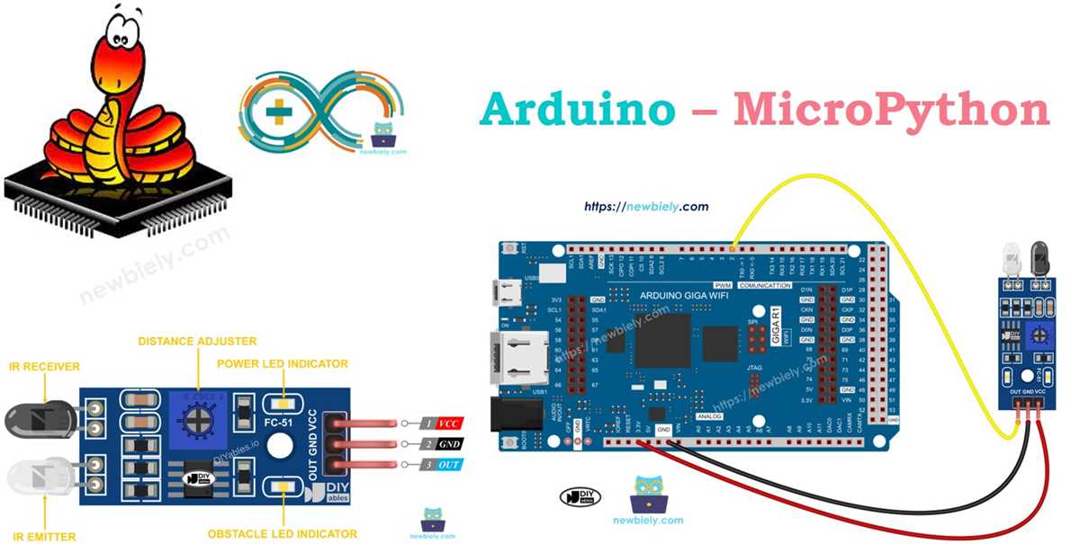 arduino micro circuit diagram