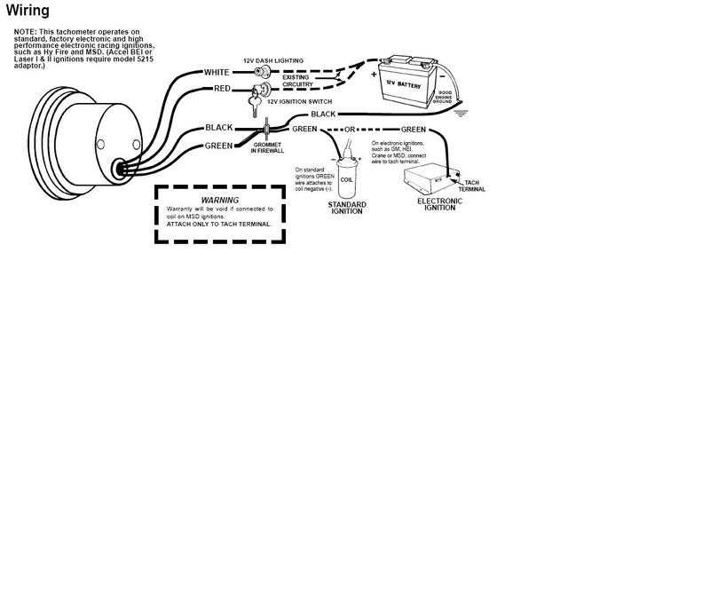 autometer shift light wiring diagram