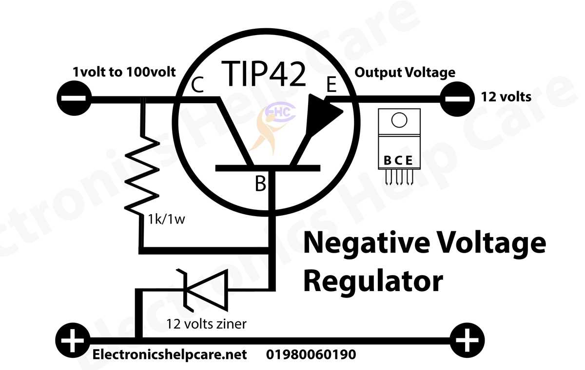 automotive voltage regulator circuit diagram