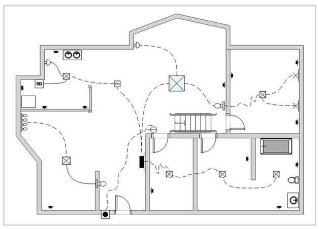 basic household wiring diagram basic household wiring diagram