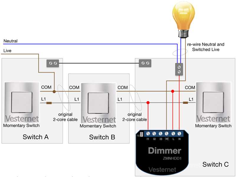 basic light switch wiring diagram