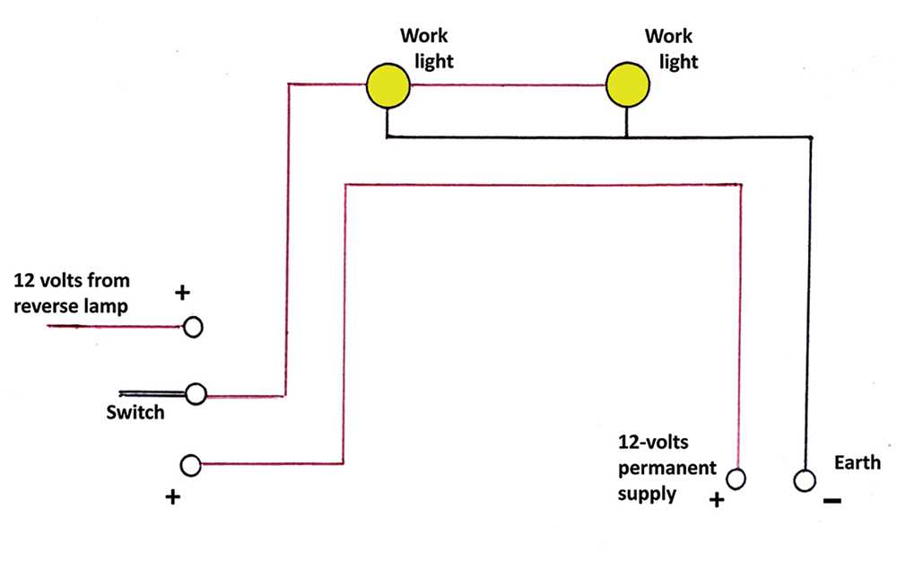 basic reverse light wiring diagram